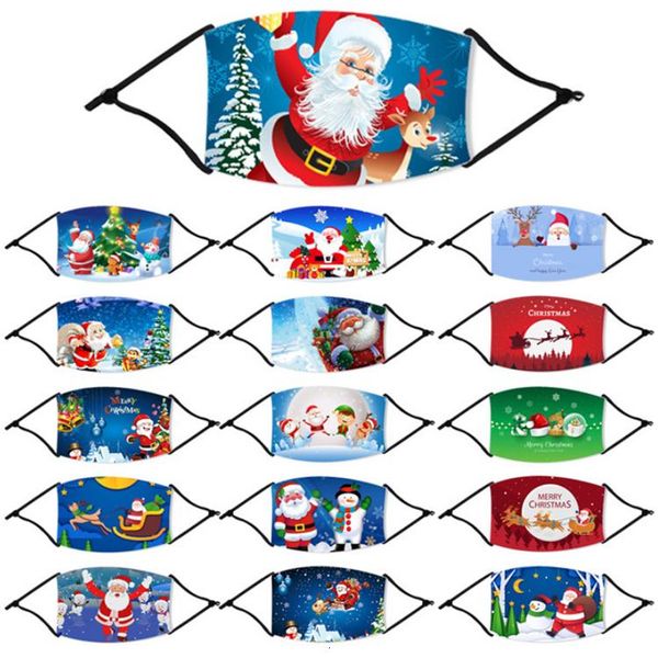 

mouth mask styles xmas face washable masks printed dust snowflake christmas 16 deer anti filters with bwf715 cover reusable dshki