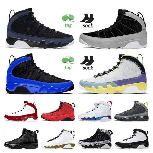

men basketball shoes 9s jumpman 9 change the world university gold red blue unc bred statue mens trainers sports sneakers