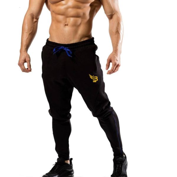 

doctor brothers new sports fitness casual muscle running pants men's wear, Gray