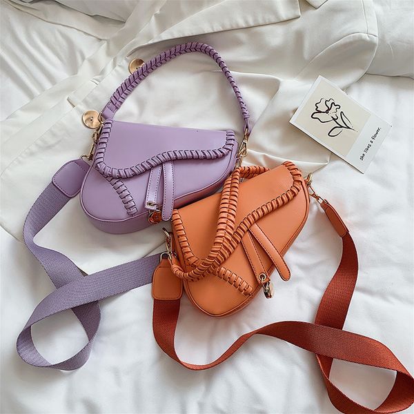 

2021 new handbags europe and america retro crossbody saddle bag women bags lace underarm shoulder bag, Black;red