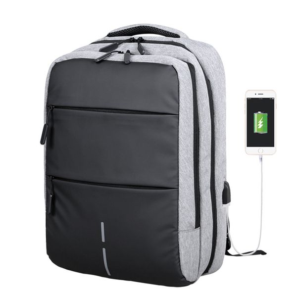 

2020 mens and womens anti-theft backpack large computer waterproof backpack student backpack business casual m180089