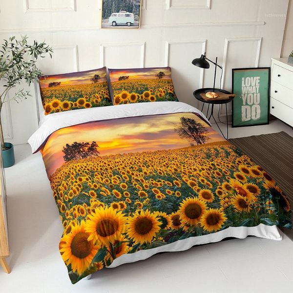 

floral duvet cover 3d bedding set kids comforter sets bedclothes bed linen(no sheet) for bedroom1