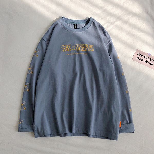 

2021 new homens dinossauro bordado pullovers sweatshirts dos 3 cores o-pescoo hoodies moda masculina camisola coreana a6fh, Black