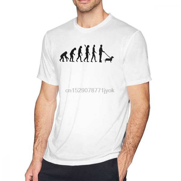 

teckel evolution dachshund cute 100 percent cotton print short sleeve classic male plus size hoodie designers t shirts sweatshirt