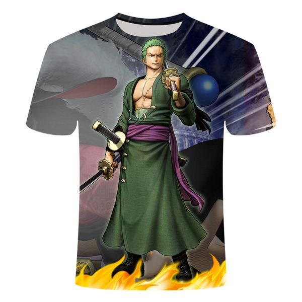 

one piece zoro cartoon anime homme 3d print shirts funny horror horror men clothing