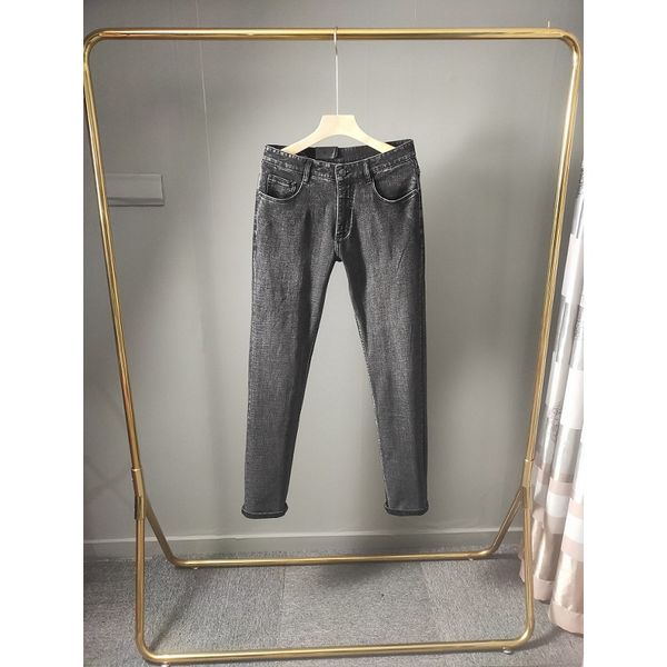 

men new fashion jeans trend men's casual trousers washed jeans men hip hop style streetwear pants men casual jenas, Blue