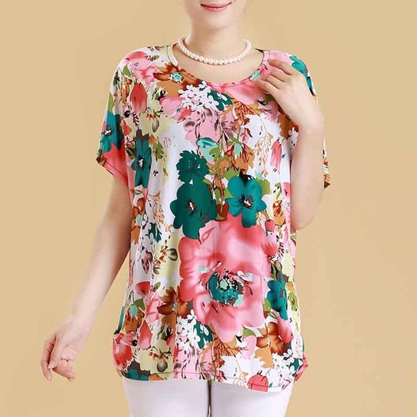 

2021 new women summer t-shirt plus size o-neck short sleeve tshirt 5xl t shirt womens clothing tee shirt femme print casual yxnw, White