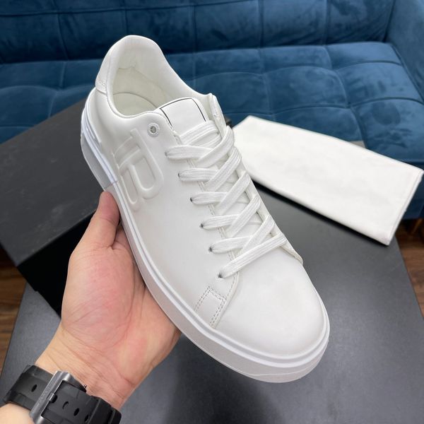 

brand men's shoes designer comfortable casual luxury sneakers size 39-44, Red;white