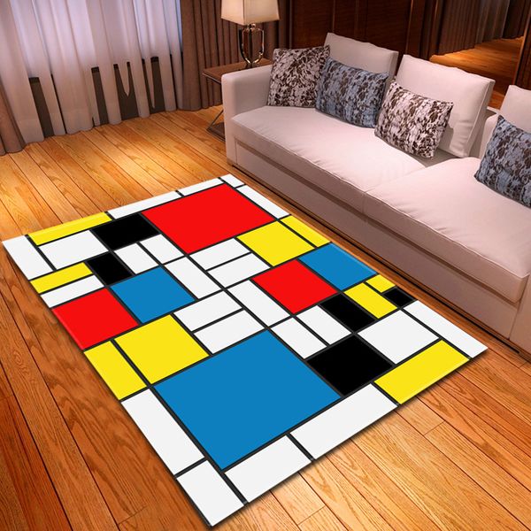 

modern living room carpet home bedroom bedside mats kids room 3d pattern children carpet hallway floor decoration large rug