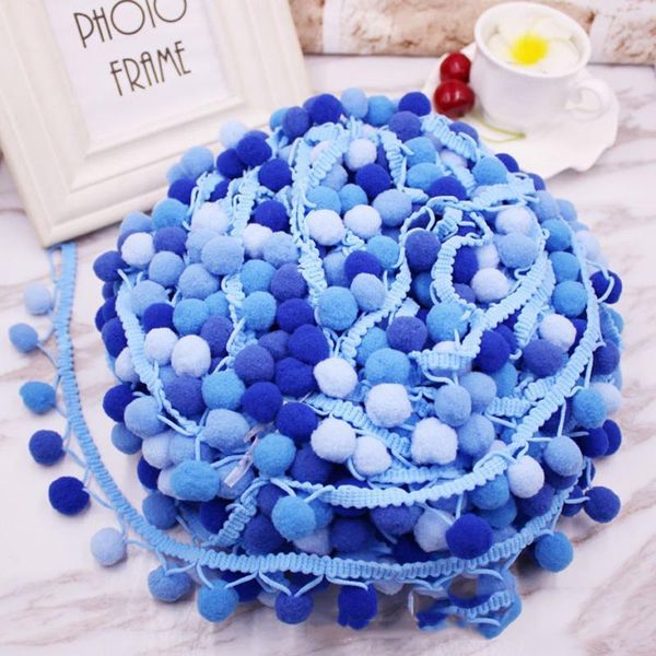 

10yards lot little ball lace ribbon tassel cotton tassels trimming fringes diy for sewing bed sheet clothes curtains decoration h jllmti