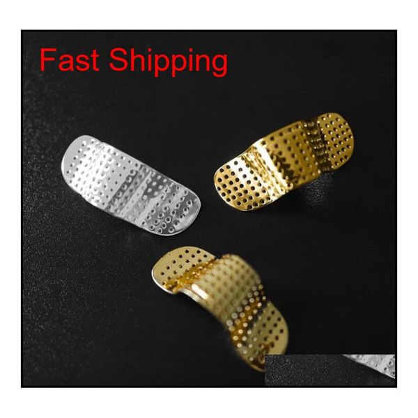 

2020 new fashion hip hop band aid decoration trend jewelry nose clip accessories f qylnmp queen66, Silver