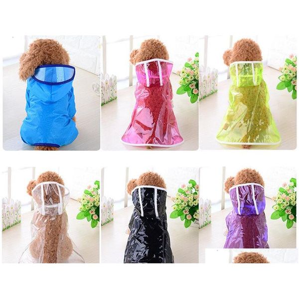 

pet rain coat raincoat outdoor dog jacket puppy clothes waterproof transparent pmixm