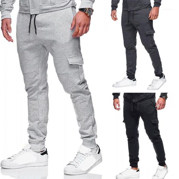 

brand men pants hip hop harem joggers fashion men sweatpants slacks casual elastic sport baggy pockets trousers pant z3141, Black