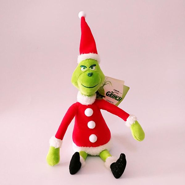 

christmas grinch plush toys cute grinch doll toys with christmas hat lovely doll collection kid christmas gifts