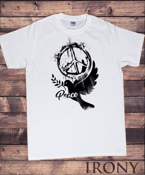 

men's clothing t-shirts peace cnd icon design flying bird - peace no more war ringer t shirt sport hooded sweatshirt hoodie