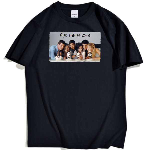 

america tv series friends male family ps streetwear for retro casual comfortable sport hooded sweatshirt hoodie t shirt