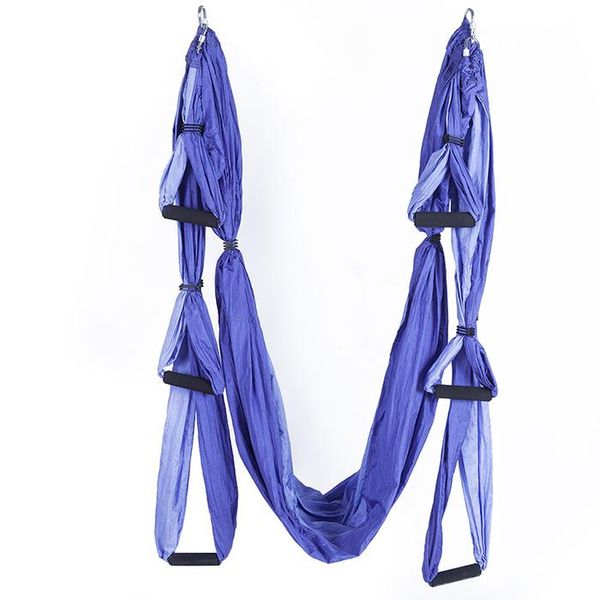 

aerial yoga hammock 6 handles fabric flying swing hammock set premium aerial yoga pilates home gym hanging belt sqcawk pingtoy