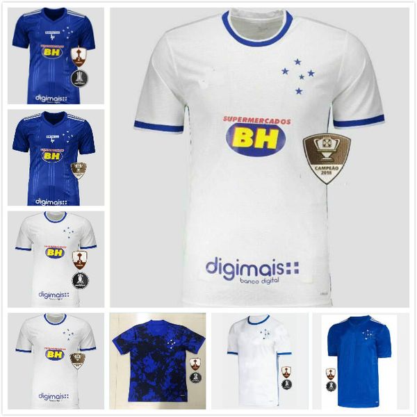 

cruzeiro soccer jersey 2019 2020 fred de arrascaeta fred robinho thiago neves football shirt cruzeiro home man camisas, Black;yellow