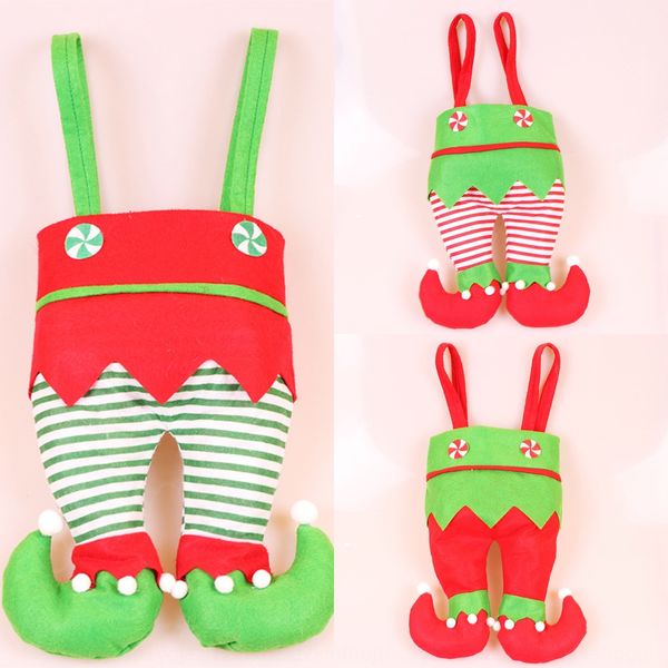 

christmas spirit wine bottle cute bag wine bottle candy candy with feet decoration children's gifts and gifts storage bag g8t7f