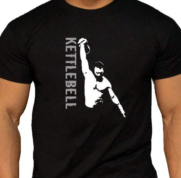 

quality men's pro designed 'kettlebell lifter' t shirt 100% cotton gymnasium or street wear t shirt fashion sport hooded swea