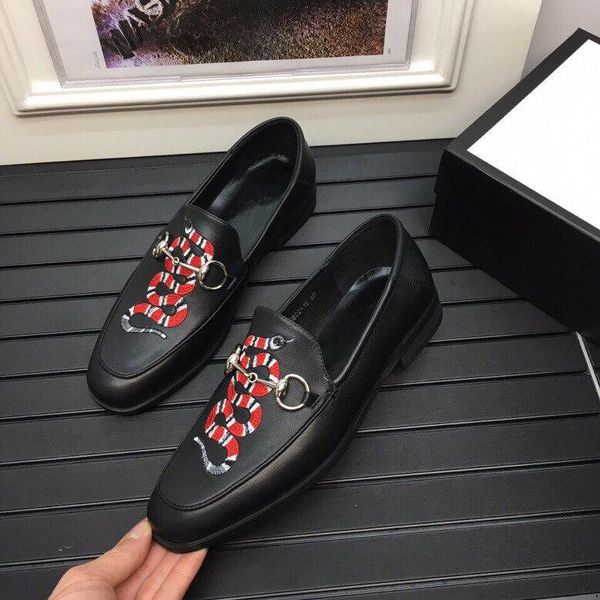 

mf new men's brand designer shoes male tudded spike loafer casual dress flat shoes lazy person slip-on casual shoe loafers 11, Black