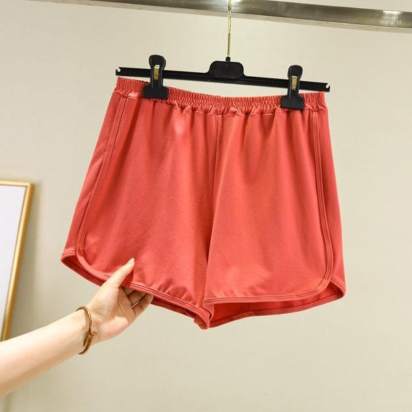 

summer ladies short cute red sports running shorts women multicolor sportswear elastic waist girls beach gym fitness shorts1, White;black