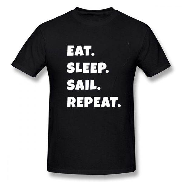 

eat sleep sail repeat fashion funny birthday short sleeves causal tees hip hop oversized sport hooded sweatshirt hoodie men t shirt