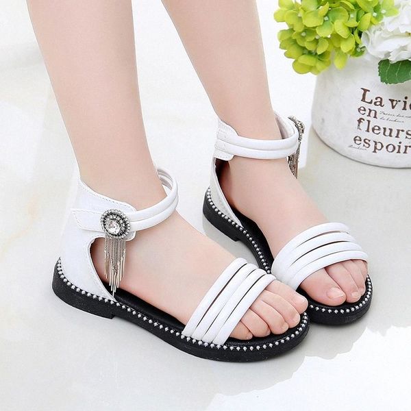 

new summer princess shoes children gladiator sandals fashion girls soft bottom shoes size 26-36 #xo8d
