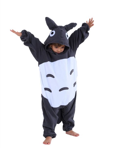 

children pajamas sets kids cosplay coat costume girls boys halloween teen hooded sweatshirt dragon toothless snorlax totoro 201104, Blue;red
