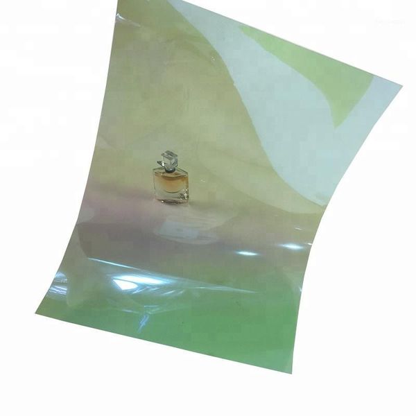 

50cmx300cm transparent clear vtl 60% solar film blue to purple anti-glare chameleon car tint film1