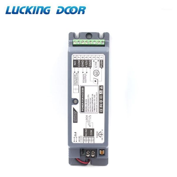 

fingerprint access control 12vdc power supply switch 5a time delay adjustable ac220v input no/nc output for system1