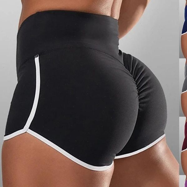 

2021 bottom women shorts summer basic slip sport shorts compression workout shorts capris casual women skinny, White;black