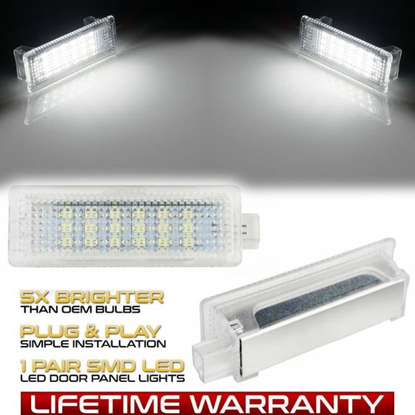 

2x for x1 e84 x3 e83 f25 x4 f26 x5 e70 f15 x6 e71 e72 led door courtesy interior footwell light luggage trunk glove box lamp