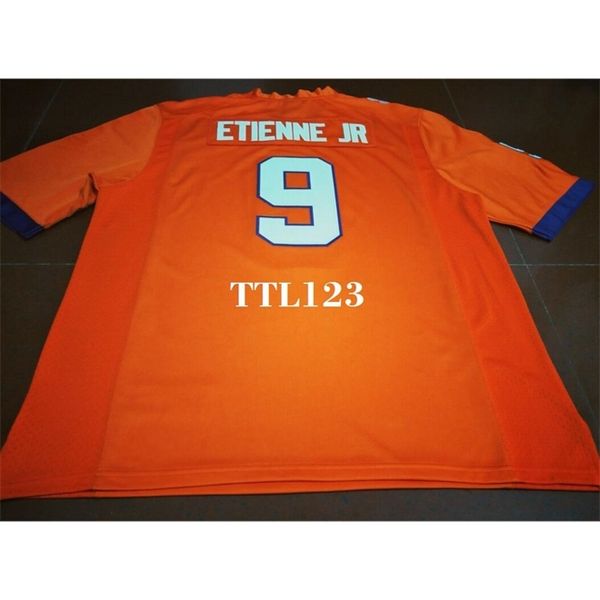 

3421 clemson tigers #9 travis etienne jr mike williams orange white college jersey or custom any name or number jersey, Black