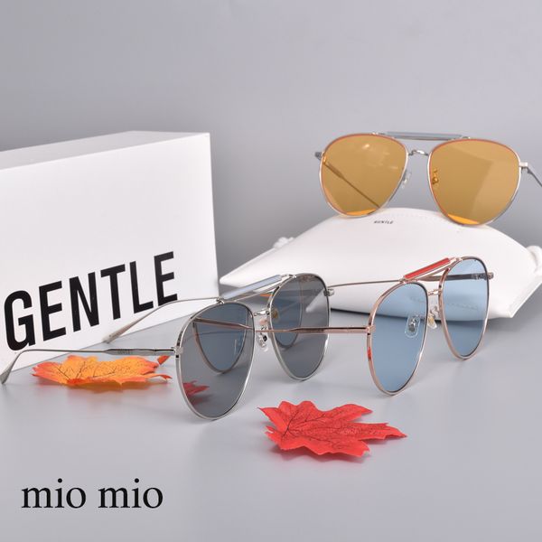 

2020 new fashion korean brand gm men pilot shape soft mio women polarized uv400 sunglasses, White;black