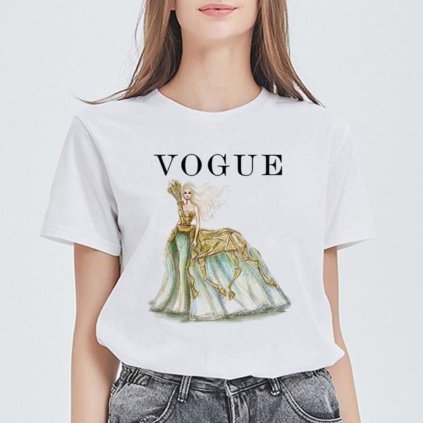 

fascinating vintage daily cool graphic t-shirts vogue beautiful summer t shirt aesthetics vogue princess vestidos women, White