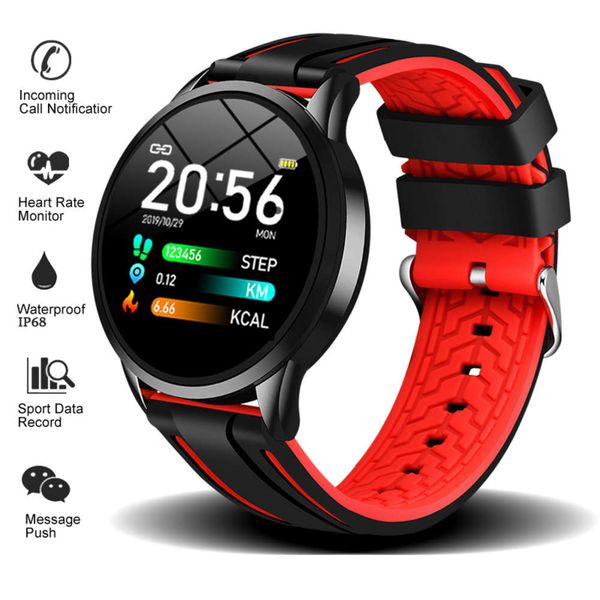 

lig - men's women's sports smart watch, strap case, heart rate and blood prsure control, new addition, 2019