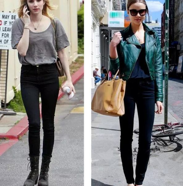 

thin for women stretched high-waist pencils denim jeans casual female pants jeggings summer 2021 p33b, Blue