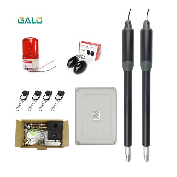 

fingerprint access control swing gate opener/electrical operators motors linear actuator with remote kit optional 300kg