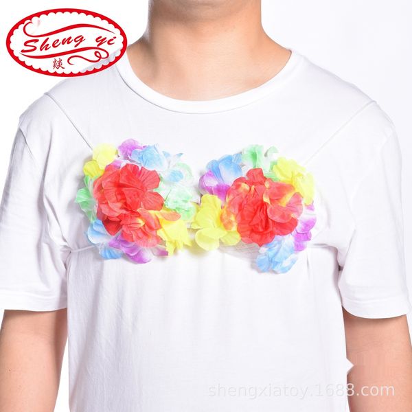 

ubax4 брак бюстгальтер реквизит проп соломы юбки взрослые игра водоросли гавайи костюм танец wansheng performance реквизит игра брак аксессу