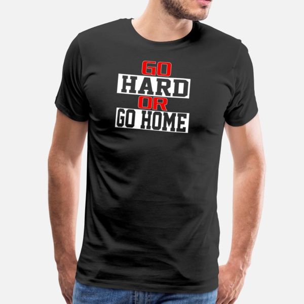 

go hard or go home t shirt fit печати модный tracksuit фуфайки hoodie