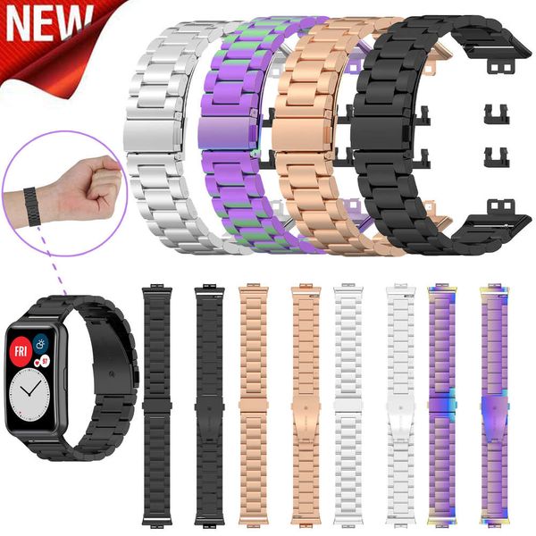 

watch stainls steel huawei smart strap, amazfit bip