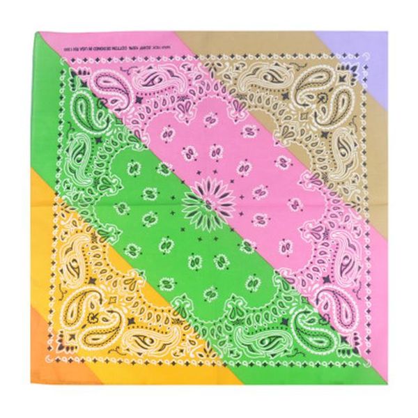 

55см * 55см хлопок шарф площади paisley платок женщины мужчины хип-хоп велосипед бандана мотоцикл банданы головные уборы шарфы хиджаб sqckpc, Black