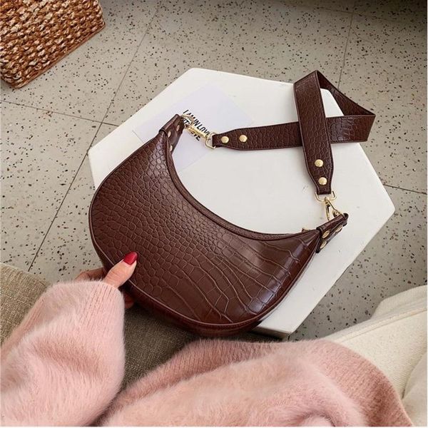 

stone pattern retro pu leather crossbody bags for women small shoulder messenger bag lady phone handbags and purses