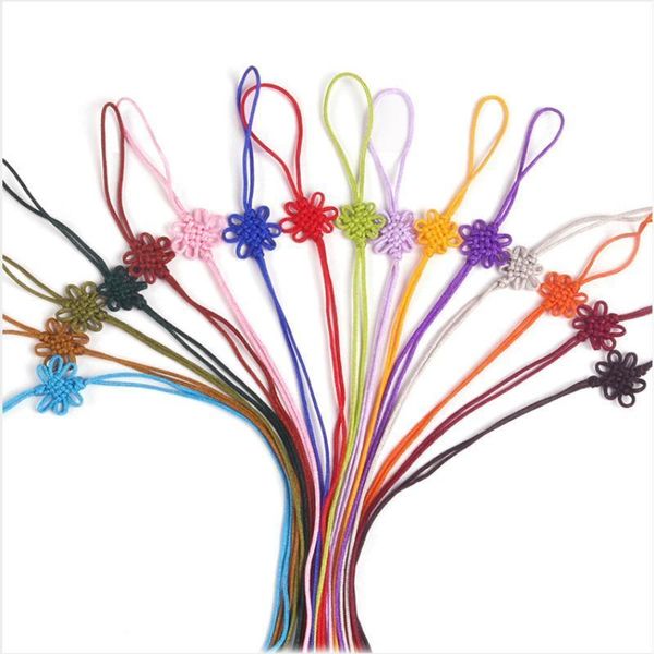 

50pc mini chinese knots tassels pendant accessories home textile curtain clothing tassel handicraft rope diy decorative material h jllttt