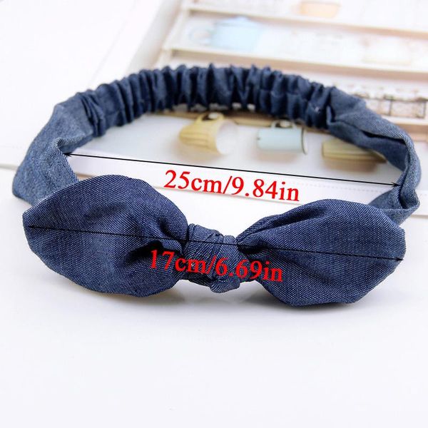 

cute rabbit ears hair band elastic bow headband women star striped bowknot hair ribbon girls knotted hairband hair accessories q bbyflh