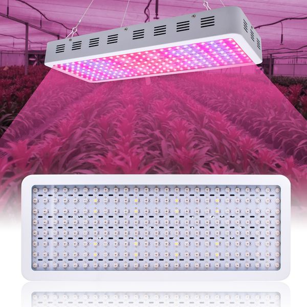 

3000w dual chips 380-730nm full light spectrum led plant growth lamp white