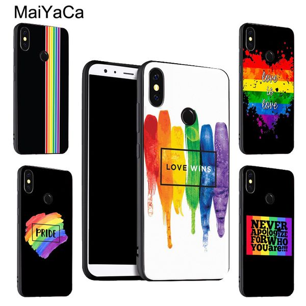 

maiyaca gay pride lgbt silicone poco x3 f2 f1 case redmi 9 pro 8 t 7 9s 9c for mi note 10 lite a3 9t