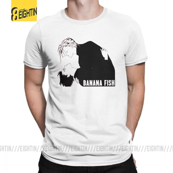 

banana fish t shirt men t shirt casual pure short sleeves tee shirt o neck t-shirts normal clothes sport hooded sweatshirt hoodie