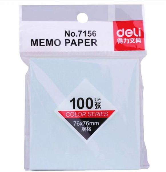 

4 package lot 7676 mm note paper 100 page sticky note sticker post it labels stickers note creative deli 7156 bbycwh lipper